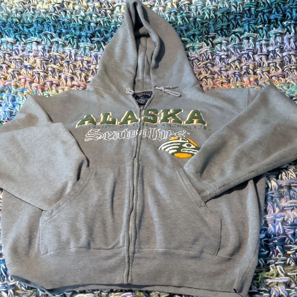 Jansport Gray Zip-Up Hoodie - Picture 2 of 6